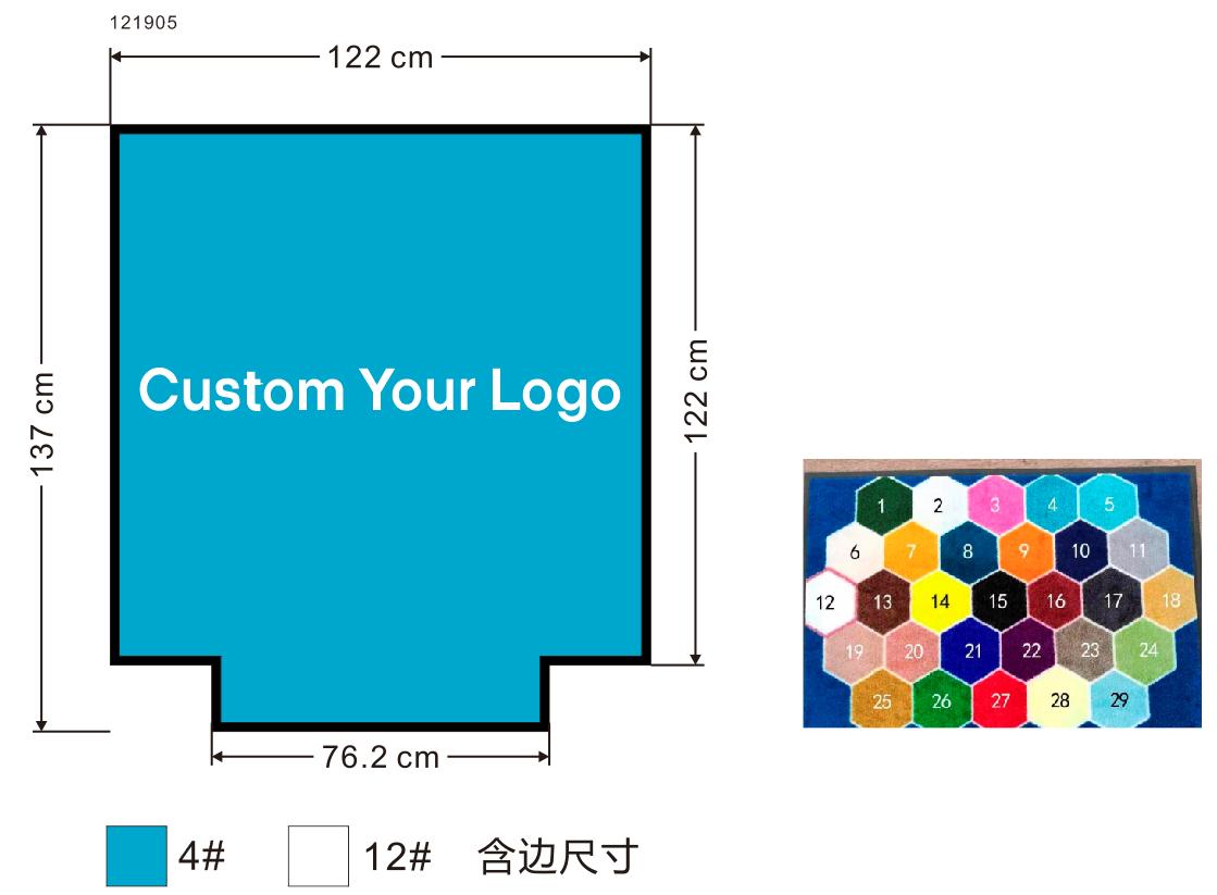 rubberlogomat Elevator floor mat Commercialseriesmats logomats Customized floor mat